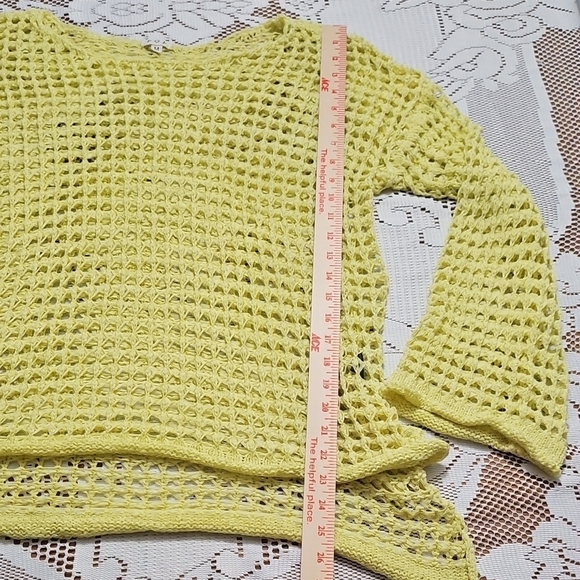 POL Yellow Women's Knit Sweater - Picture 2 of 9